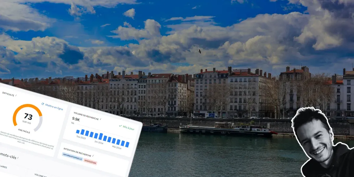 Consultant SEO à Lyon : plus d'acteurs sur votre site web — moins de touristes