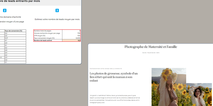 Étude de cas : Stratégie SEO & Rédaction d'un site web de photographe 📸